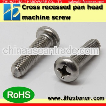 DIN7985 M1.6*12 stainless steel round head screws