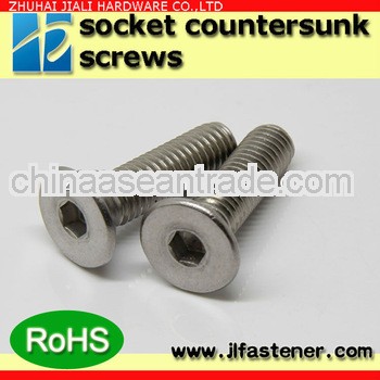 DIN 7991 hexagon socket countersunk machine screw