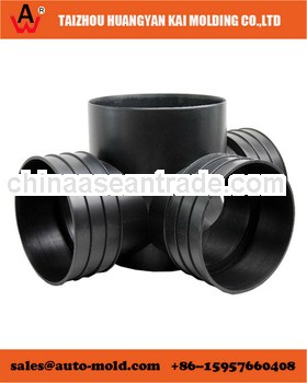 DN315 PP tee plastic pipe