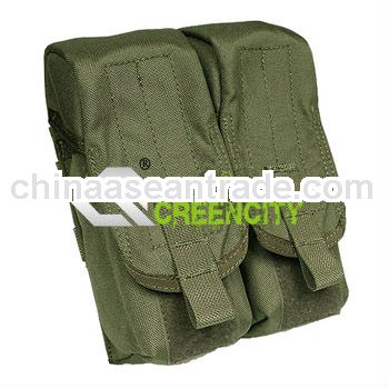 DUAL AK MAGAZINE POUCH MOLLE RANGER GREEN