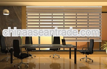 Day and night double layer zebra rainbow roller blinds