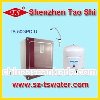 Deep Red Style 50G RO water purifier 5stages household water purifier