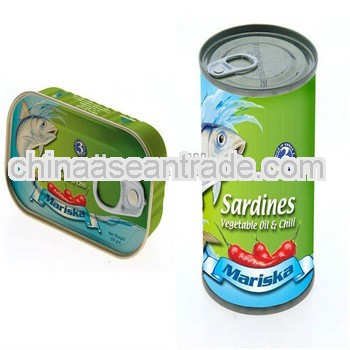 Delicious canned sardines