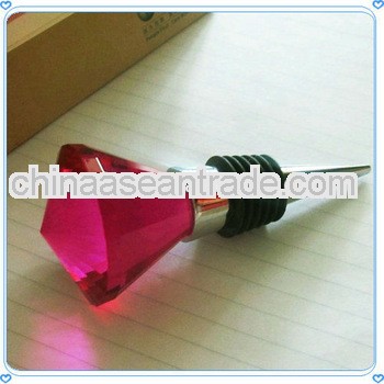 Diamond Crystal Cheap Wine Bottle Stopper for Promotional Gifts