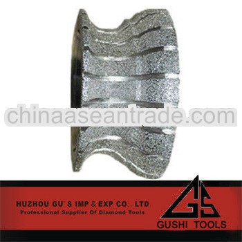 Diamond Profile Wheel Vacuum Brazed Tools - HVPW