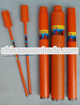 Diamond core drill bit for stone and concrete with professional segment