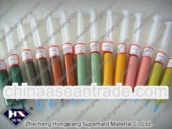 Diamond polishing paste for metal, hard alloy, steel polishing