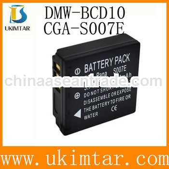 Digital Camera Battery for Panasonic DMW-BCD10/CGA-S007E 3.7v 1480mAh