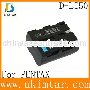 Digital Camera Battery for Pentax D-LI50 factory supply