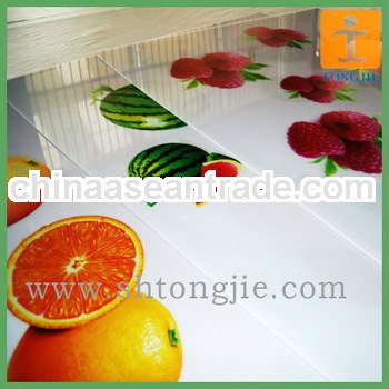 Digital printed acrylic sheet