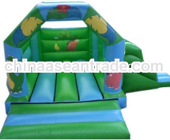 Dino Dinosaur Inflatalbe Bouncer with Slide Combo - Kids Love it!