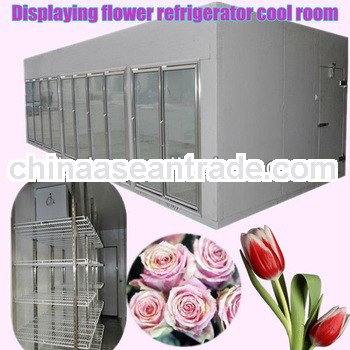 Displaying flower refrigerator cool room