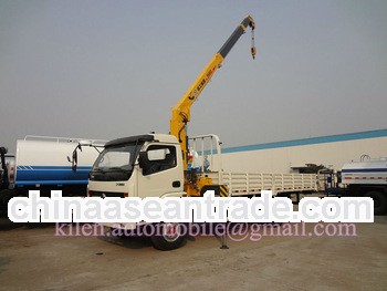 Dongfeng 4x2 Kaipute 3-5 Tons truck with mounted crane