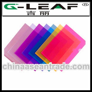 Dongguan Stationery Plastic L Shape Folder