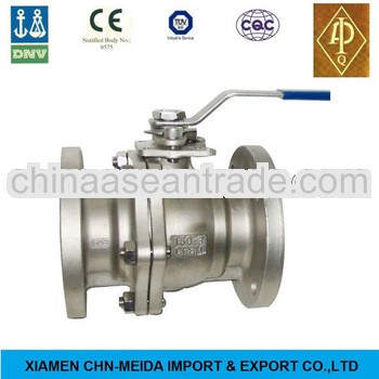 Double Flanged Floating Ball Full Flow Ball Valve