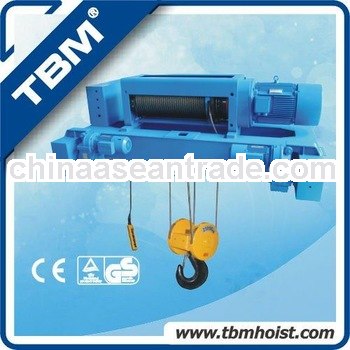 Double Rail Wire Rope Overhead Crane