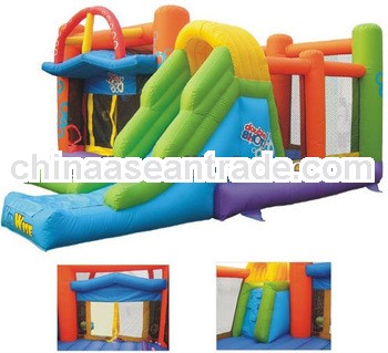 Double Shot Commercial Inflatable Bounce House