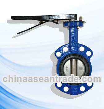 Ductile Iron Handle Operation Butterfly Valve