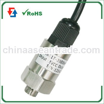 Durable industrial pressure sensor with stainless shell