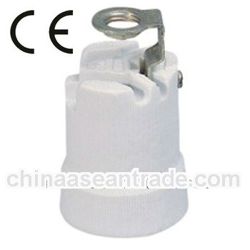 E14 ceramic cfl lamp holder, lamp socket holder