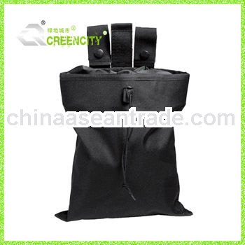 EMPTY SHELL POUCH BLACK