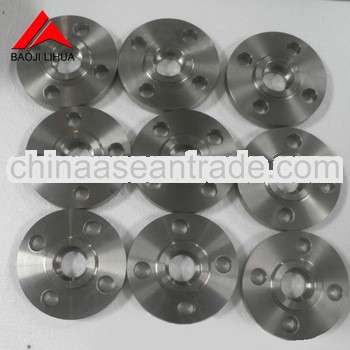 EN1092 chemical industry grade1 WN P25 titanium flange