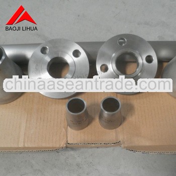 EN1092 chemical industry grade1 WN P6 titanium flange