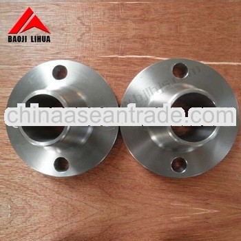 EN1092 chemical industry grade2 WN P40 titanium flange