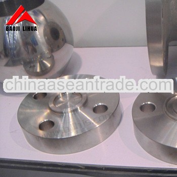 EN1092 chemical industry grade9 WN P40 titanium flange