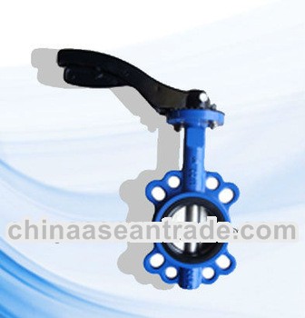 EPDM Seat Handle Operation Butterfly Valve