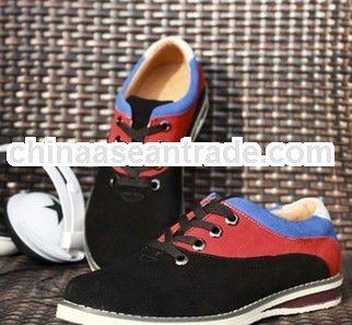 EUROPEAN LEATHER VELVET MAN'S SHOES D60990W