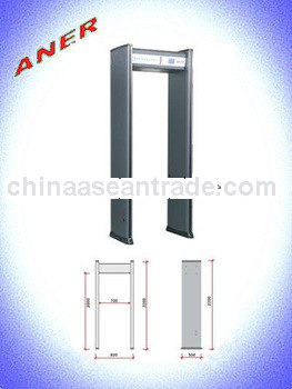 Easy installation and high effect security and safety equipment metal detector security gate