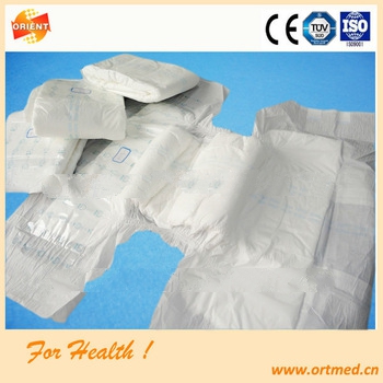 Economical PE film PP tapes adult incontinence diaper