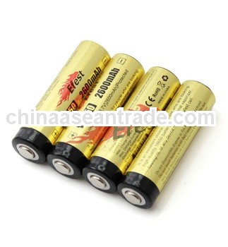 Efest 18650 3.7V 2600mah li-ion Rechargeable protected battery for ecig kits telescope mods battery