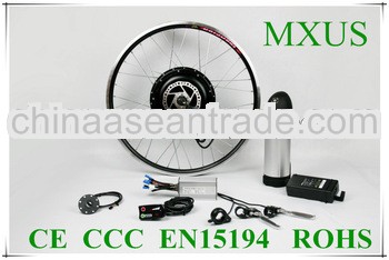 Electric bicycle part with battery,48v 1000w brushless gearless hub motor