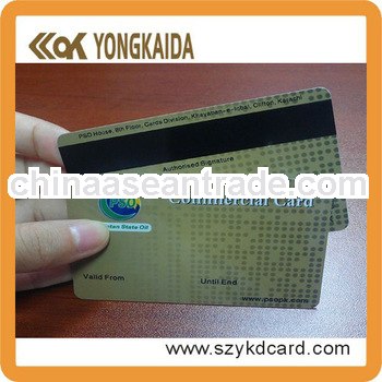 Elegant printed business card/membership card/printed pvc card