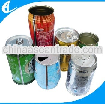 Empty tin can for liquid drink pass FDA SGS EU CA65