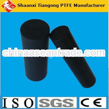 Enhanced black PTFE rod with carbon or graphite