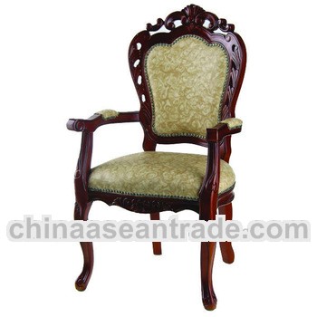 European classic wooden italian arm chairs T8804