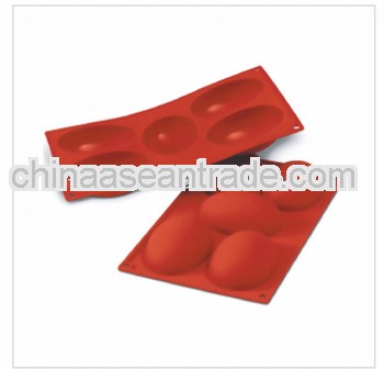 FDA/LFGB silicone cake mould with custom logo printing