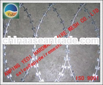 Factory!!!!!!!!!! Straight Razor Barbed Wire series/garden fencing