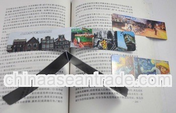 Factory direct sales promotional magnetic bookmark