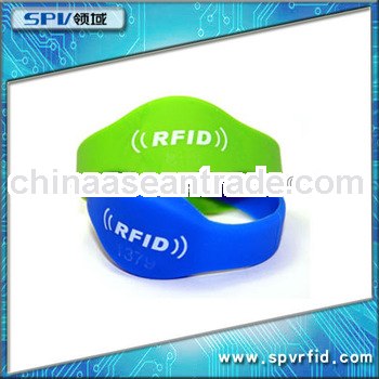 Factory price rfid silicone wristbands for event\sports center
