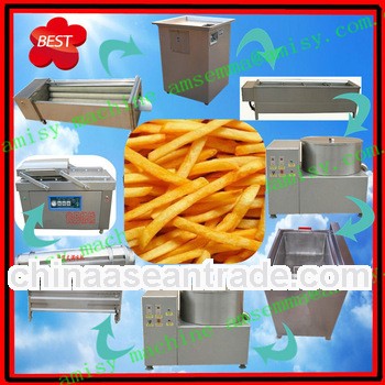 Factory price semi-automatic french fries plant machine