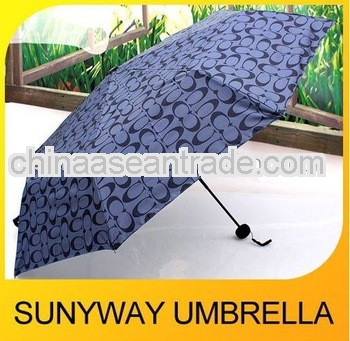 Fashion Design 3 Folds Parasol Umbrella