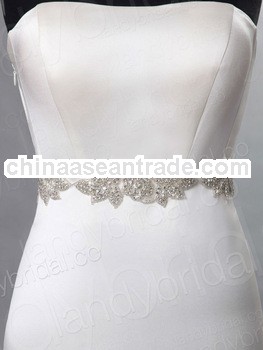 Fashion Handmade Silver Crystal Beaded Belts