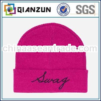 Fashion Unique Embroidery High Quality Beanie Cap