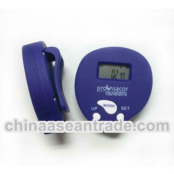 Fashion design digital multifunctional step counter pedometer