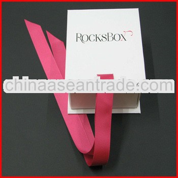 Fashion design packaging boxes custom logo printed for luxury jewelry packaging