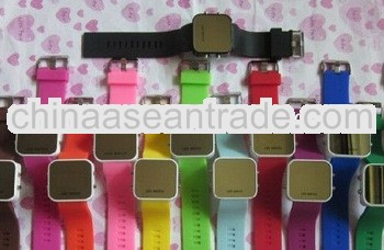 Fashion led aircraft watch sports watch, OEM welcome